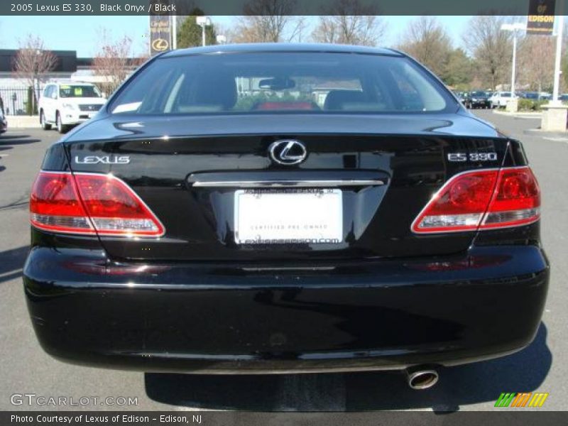 Black Onyx / Black 2005 Lexus ES 330