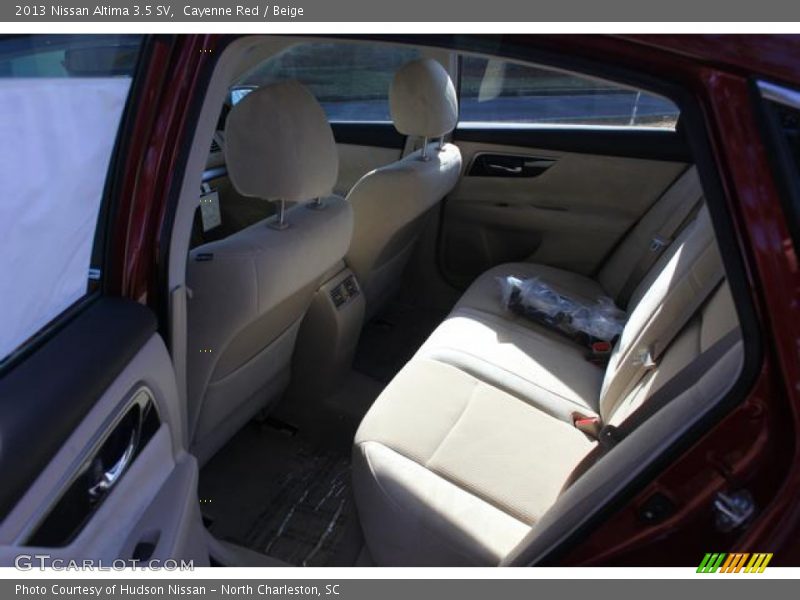 Cayenne Red / Beige 2013 Nissan Altima 3.5 SV