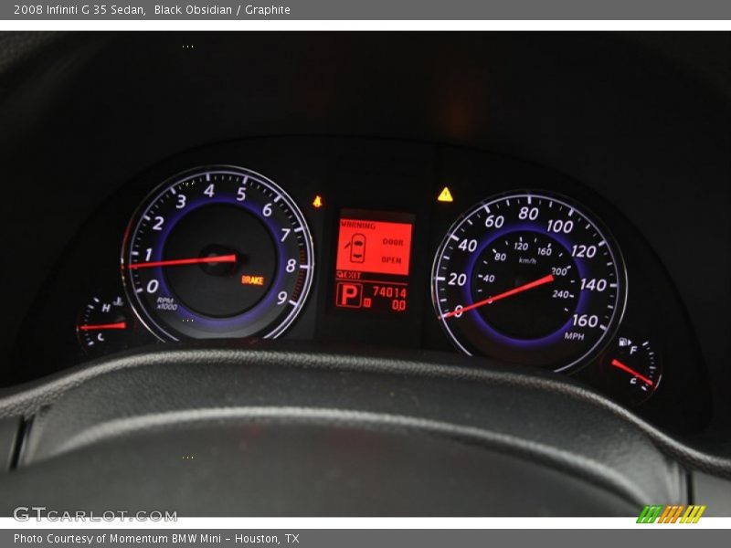 Black Obsidian / Graphite 2008 Infiniti G 35 Sedan
