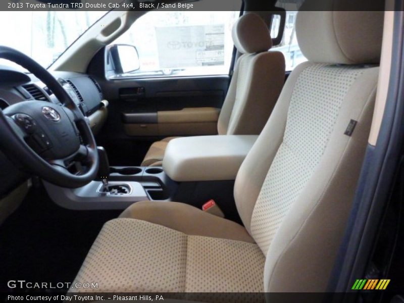 Black / Sand Beige 2013 Toyota Tundra TRD Double Cab 4x4