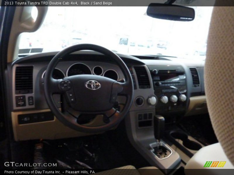 Black / Sand Beige 2013 Toyota Tundra TRD Double Cab 4x4
