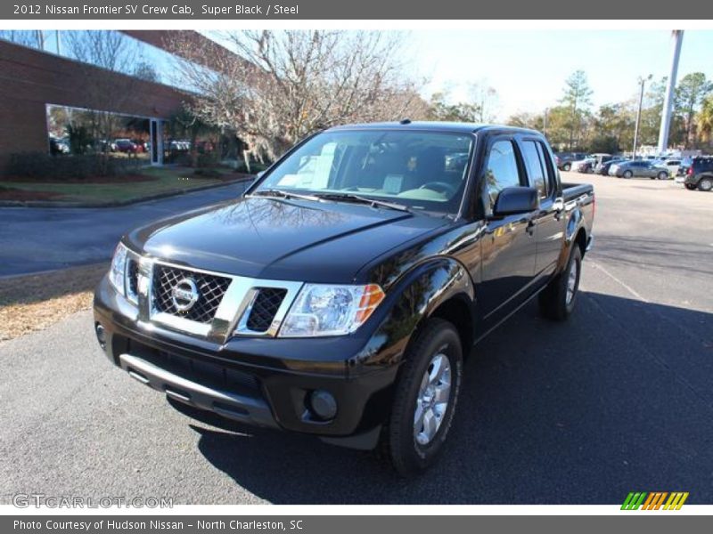 Super Black / Steel 2012 Nissan Frontier SV Crew Cab