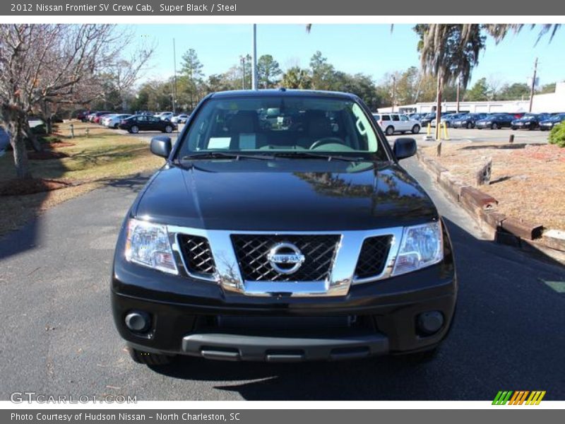 Super Black / Steel 2012 Nissan Frontier SV Crew Cab