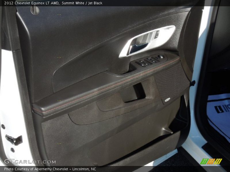 Summit White / Jet Black 2012 Chevrolet Equinox LT AWD