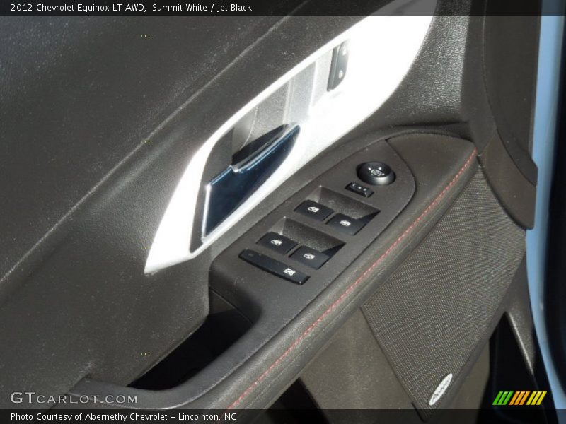 Summit White / Jet Black 2012 Chevrolet Equinox LT AWD