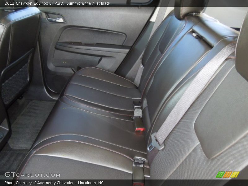 Summit White / Jet Black 2012 Chevrolet Equinox LT AWD