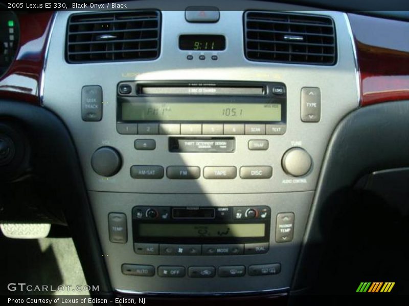 Black Onyx / Black 2005 Lexus ES 330