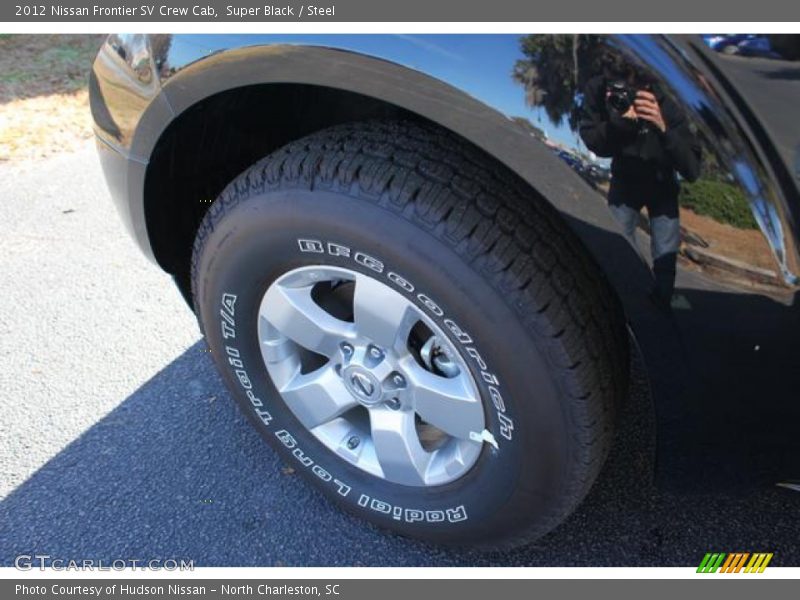 Super Black / Steel 2012 Nissan Frontier SV Crew Cab