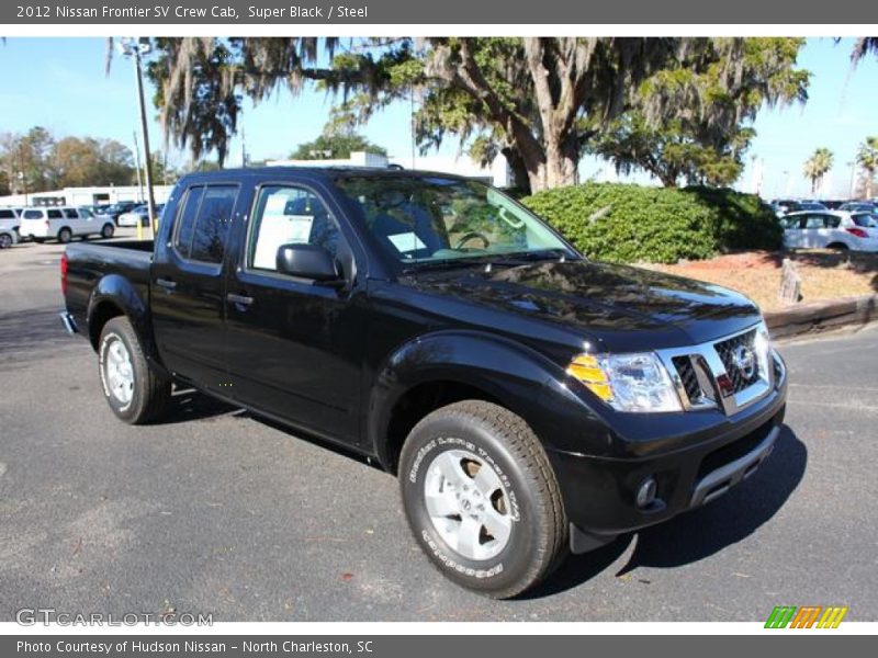 Super Black / Steel 2012 Nissan Frontier SV Crew Cab