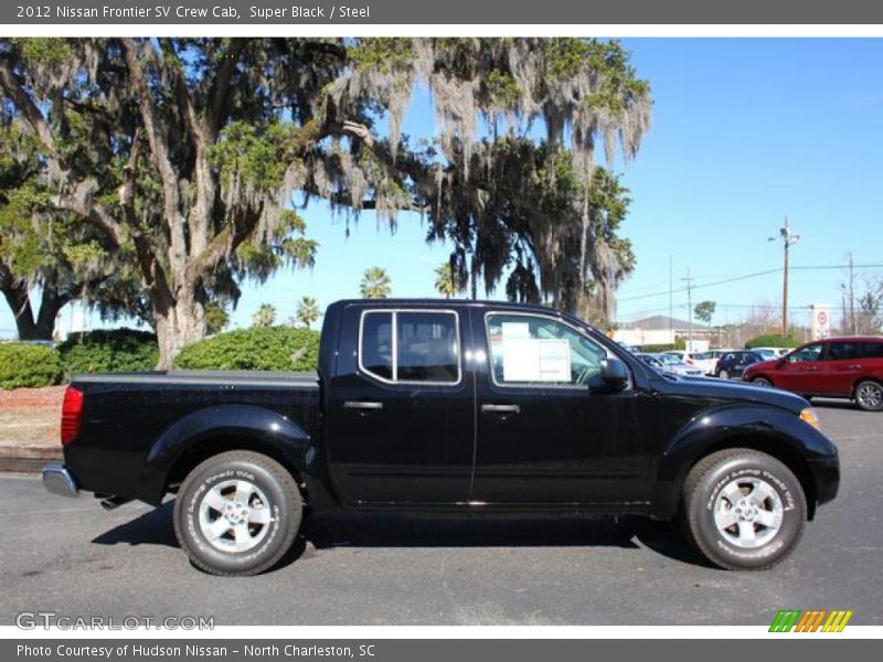 Super Black / Steel 2012 Nissan Frontier SV Crew Cab