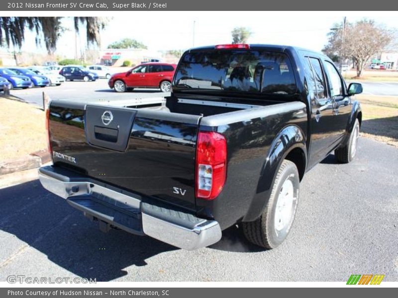 Super Black / Steel 2012 Nissan Frontier SV Crew Cab
