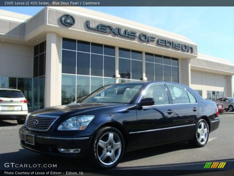 Blue Onyx Pearl / Cashmere 2005 Lexus LS 430 Sedan