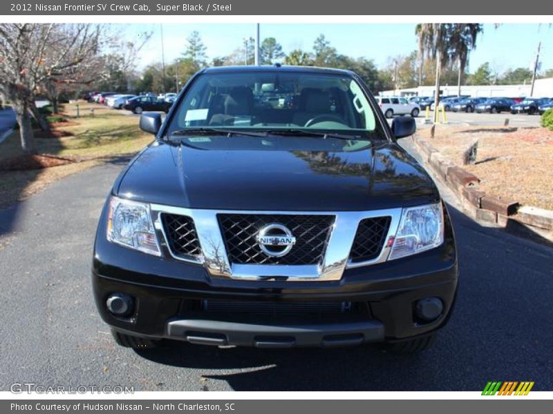 Super Black / Steel 2012 Nissan Frontier SV Crew Cab