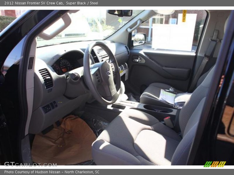 Super Black / Steel 2012 Nissan Frontier SV Crew Cab