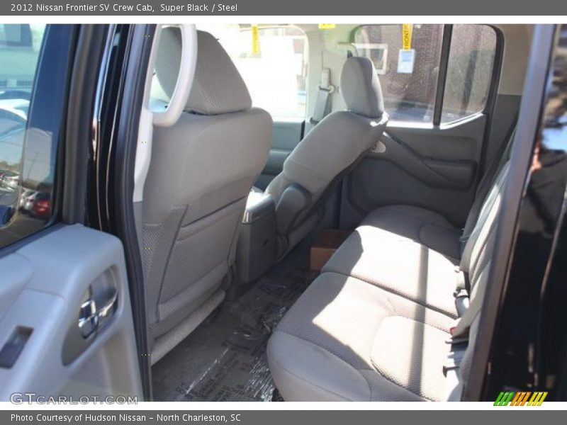 Super Black / Steel 2012 Nissan Frontier SV Crew Cab