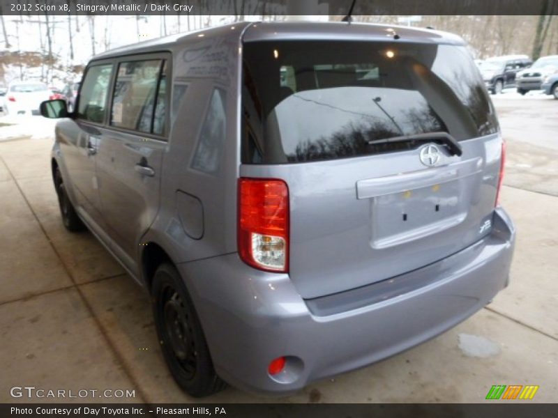 Stingray Metallic / Dark Gray 2012 Scion xB
