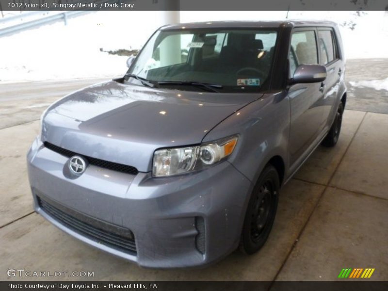 Stingray Metallic / Dark Gray 2012 Scion xB
