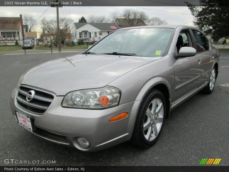 Sheer Silver / Black 2003 Nissan Maxima GLE