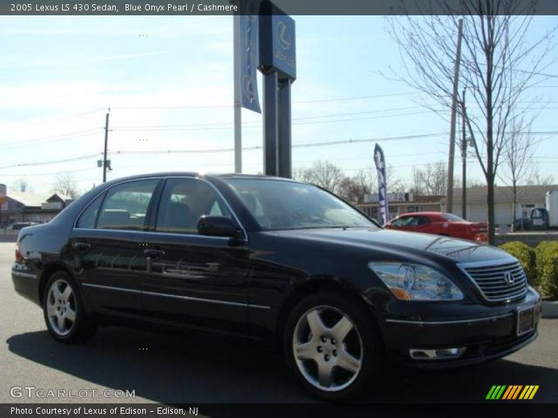 Blue Onyx Pearl / Cashmere 2005 Lexus LS 430 Sedan