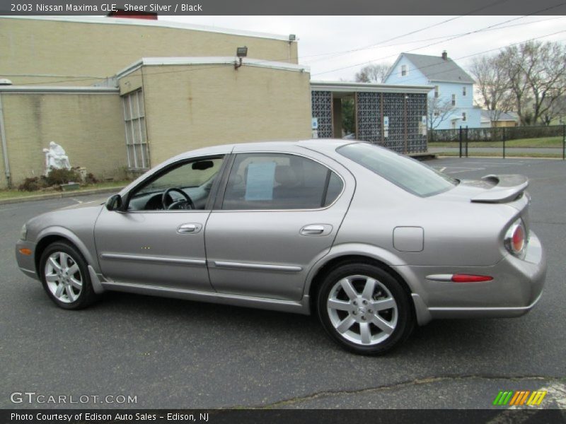 Sheer Silver / Black 2003 Nissan Maxima GLE