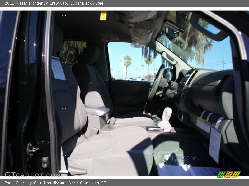 Super Black / Steel 2012 Nissan Frontier SV Crew Cab