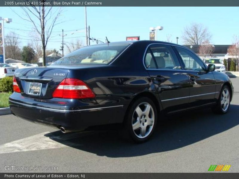 Blue Onyx Pearl / Cashmere 2005 Lexus LS 430 Sedan