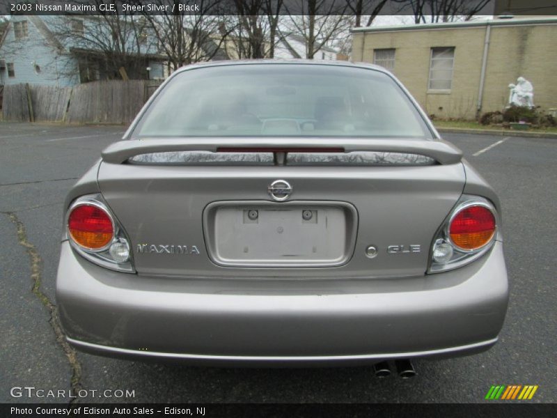 Sheer Silver / Black 2003 Nissan Maxima GLE