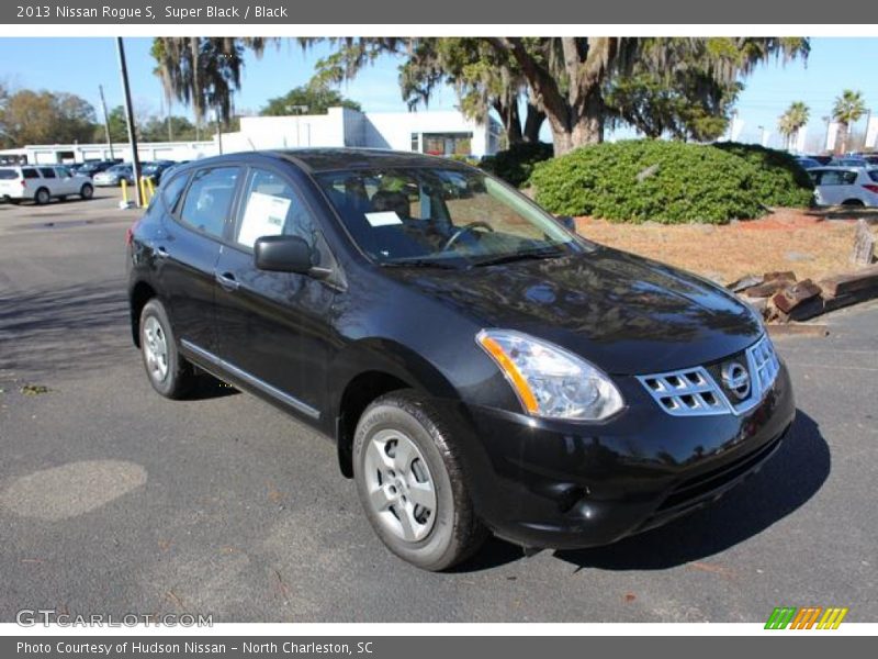 Super Black / Black 2013 Nissan Rogue S