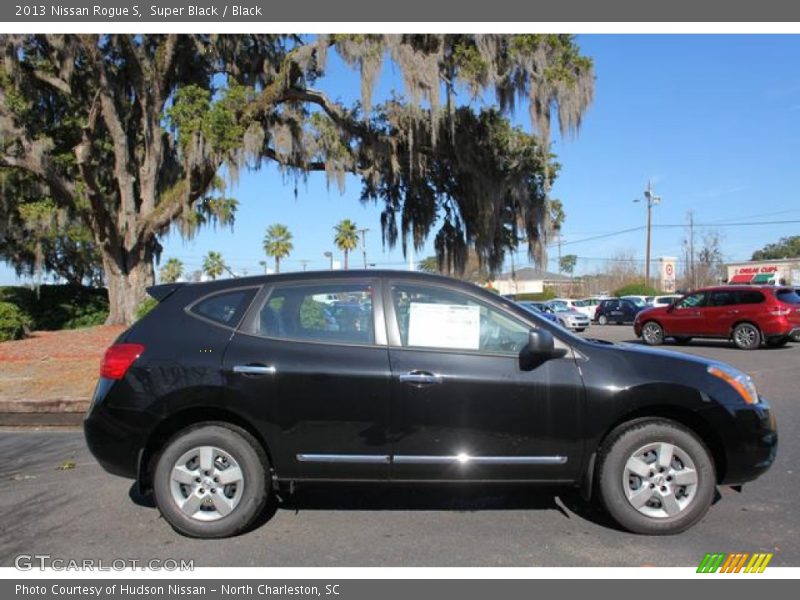 Super Black / Black 2013 Nissan Rogue S