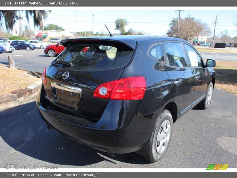 Super Black / Black 2013 Nissan Rogue S