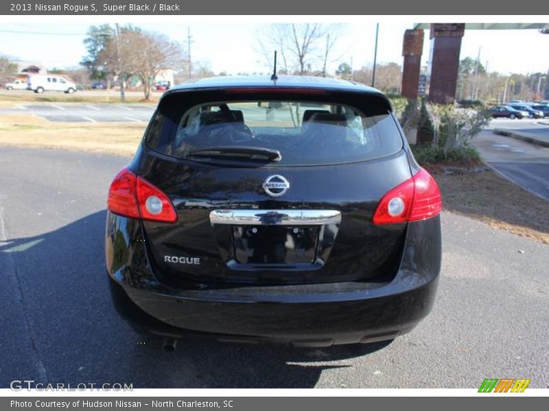 Super Black / Black 2013 Nissan Rogue S