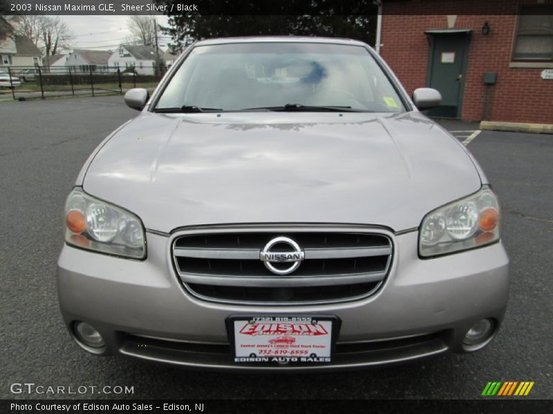 Sheer Silver / Black 2003 Nissan Maxima GLE