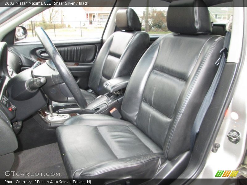 Sheer Silver / Black 2003 Nissan Maxima GLE