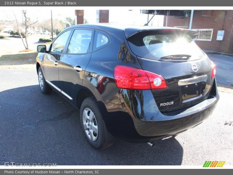 Super Black / Black 2013 Nissan Rogue S