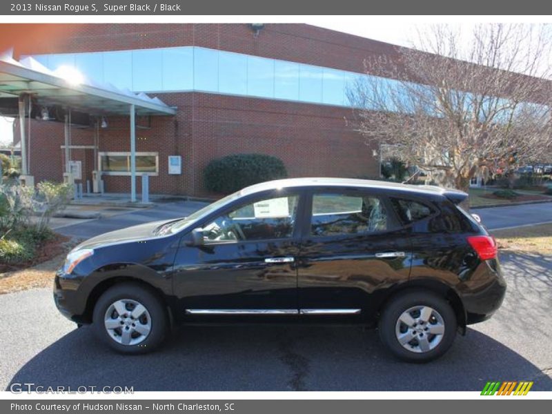 Super Black / Black 2013 Nissan Rogue S