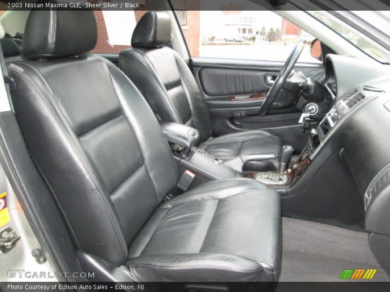 Sheer Silver / Black 2003 Nissan Maxima GLE