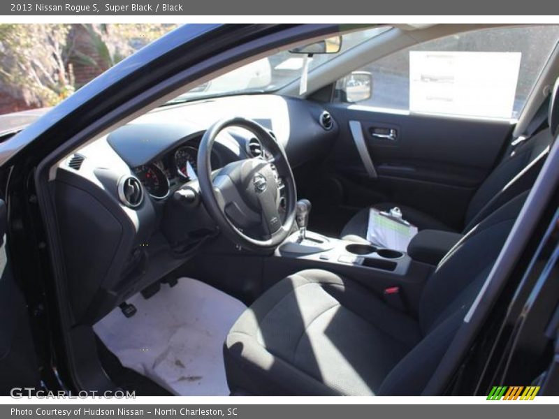 Super Black / Black 2013 Nissan Rogue S
