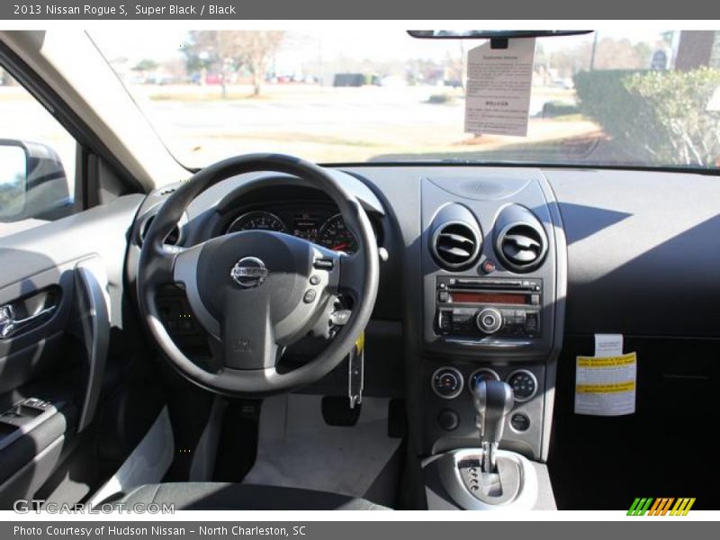 Super Black / Black 2013 Nissan Rogue S