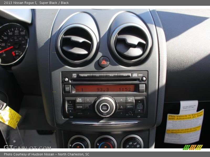 Super Black / Black 2013 Nissan Rogue S