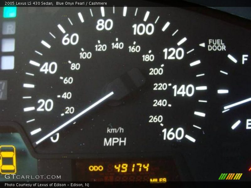 Blue Onyx Pearl / Cashmere 2005 Lexus LS 430 Sedan