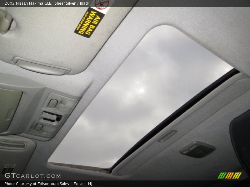 Sheer Silver / Black 2003 Nissan Maxima GLE