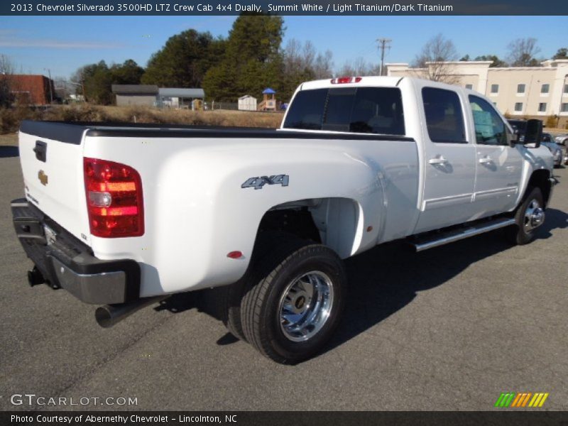  2013 Silverado 3500HD LTZ Crew Cab 4x4 Dually Summit White