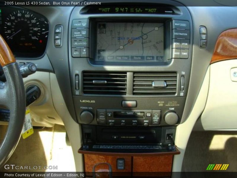 Blue Onyx Pearl / Cashmere 2005 Lexus LS 430 Sedan