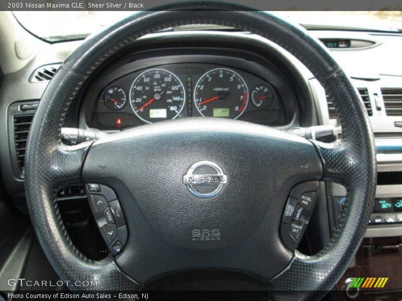 Sheer Silver / Black 2003 Nissan Maxima GLE