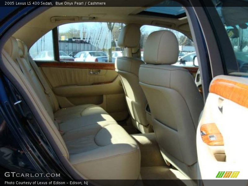 Blue Onyx Pearl / Cashmere 2005 Lexus LS 430 Sedan