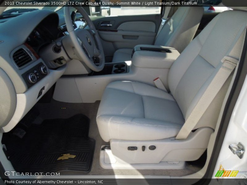 Front Seat of 2013 Silverado 3500HD LTZ Crew Cab 4x4 Dually