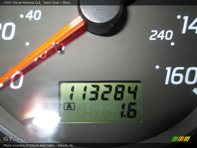 Sheer Silver / Black 2003 Nissan Maxima GLE