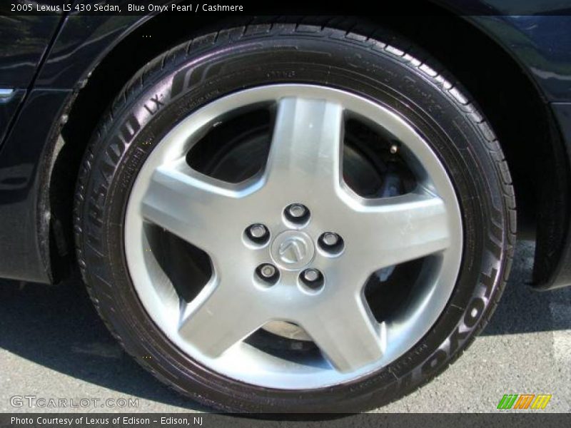 Blue Onyx Pearl / Cashmere 2005 Lexus LS 430 Sedan