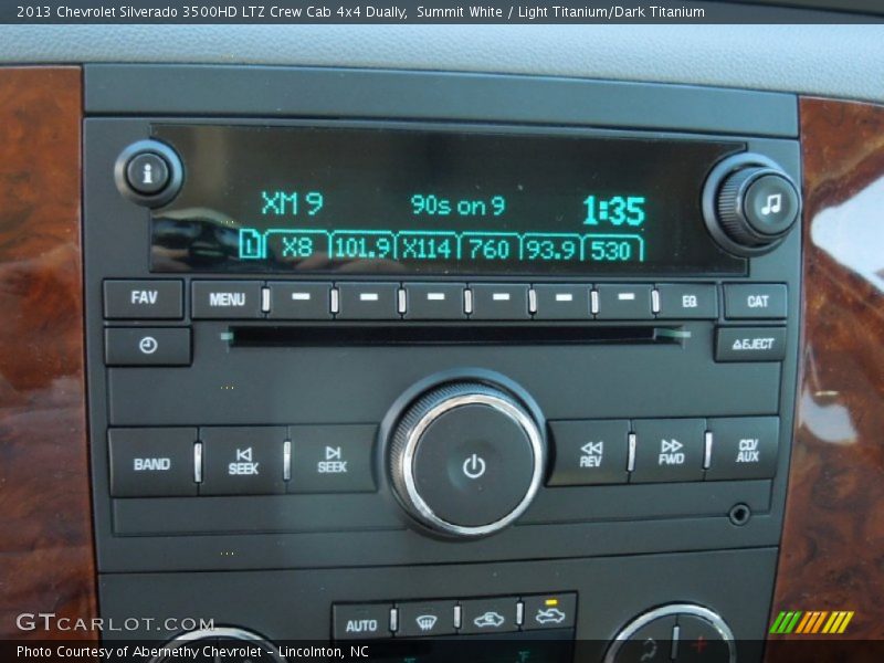 Audio System of 2013 Silverado 3500HD LTZ Crew Cab 4x4 Dually