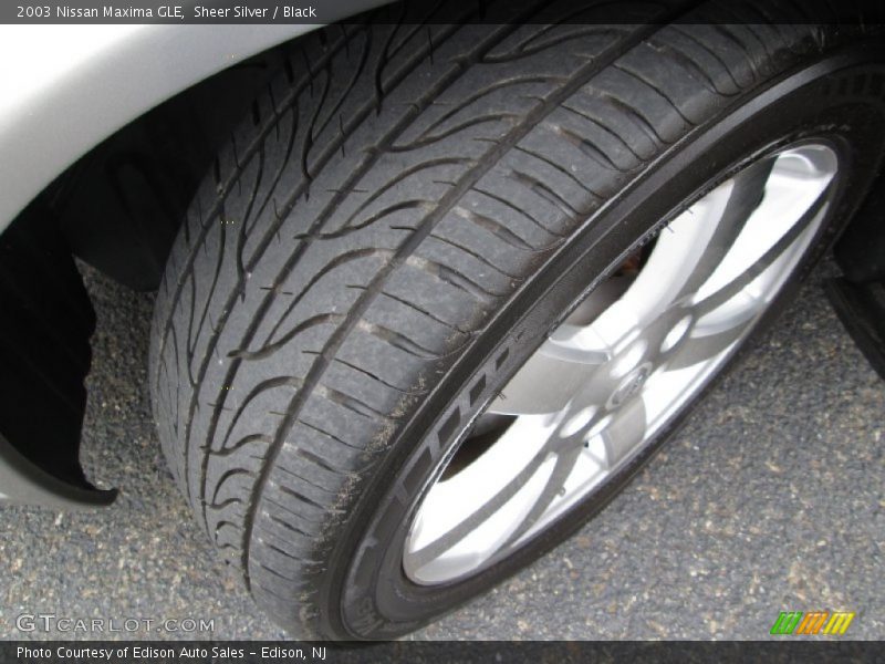 Sheer Silver / Black 2003 Nissan Maxima GLE